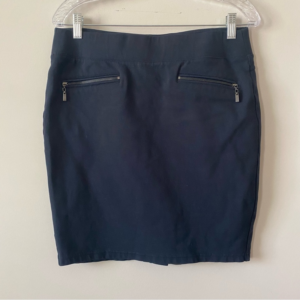 NWOT Stitch Fix Liverpool Rina Zipper Detail Pencil Skirt Office Wear size 6